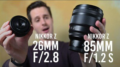 Nikon adds NIKKOR 85mm f/1.2 S and 26mm f/2.8 lenses to the Z-series ecosystem